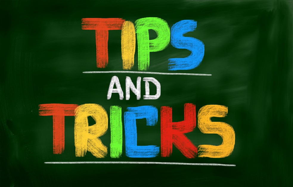 Tips and Tricks 3